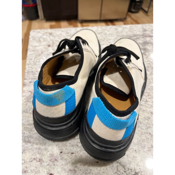 John Fluevog Saturday Vegan Derby Shoes - Size 12 - Picture 7 of 8